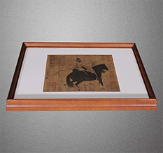 彭山书画装裱配框服务案例