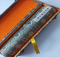 彭山书画装裱案例